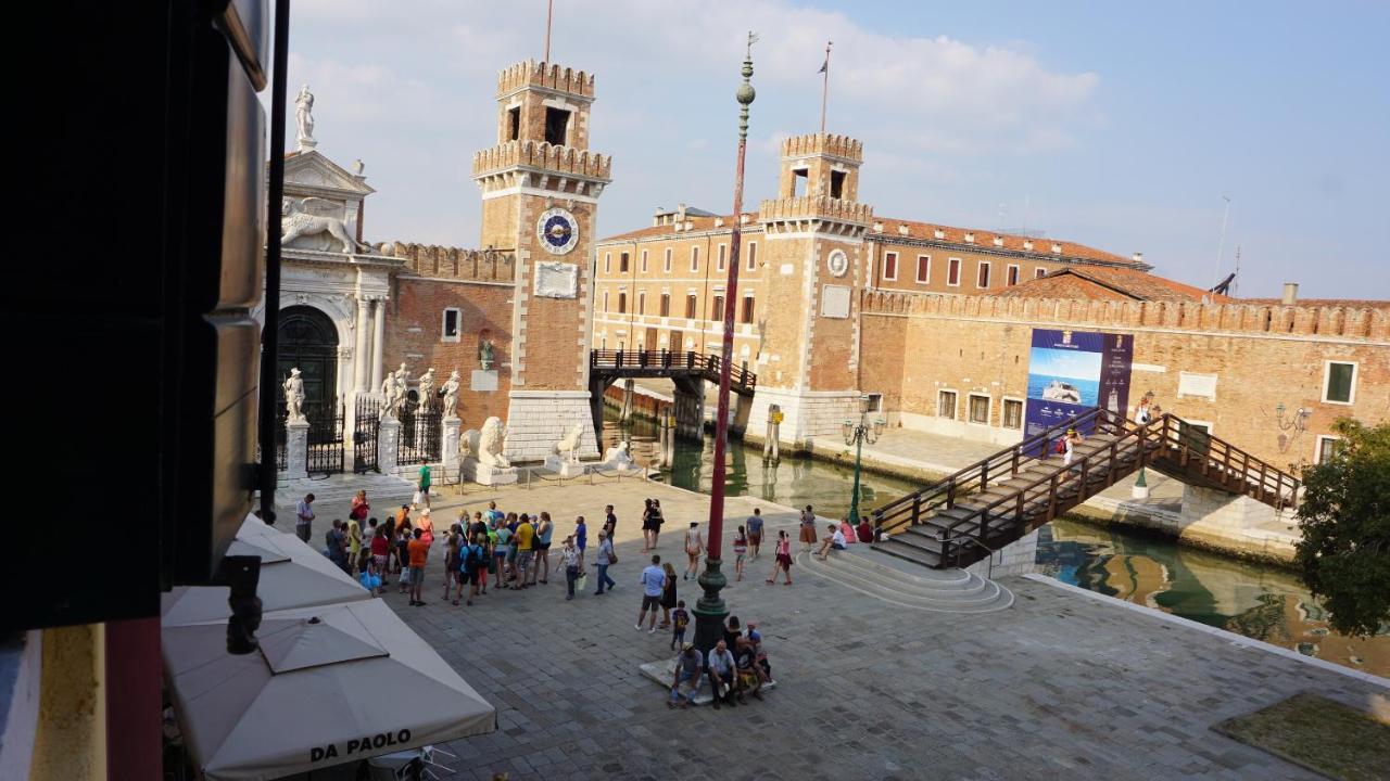 Apartment With View In Venice, Arsenale. Exteriör bild